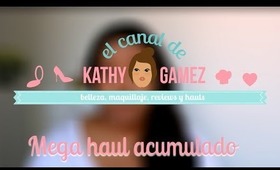 Haul acumulado (Urban Decay, Etui, Maybelline, iHerb, Thboxes) - KATHY GAMEZ