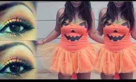 🎃  Pumpkin Princess | Candy Corn Halloween Tutorial 🎃