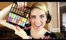 BornPrettyStore Makeup Review-eyeshadow palette, green mascara, lip pigment
