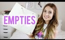 Empties #24 (Product's I've Used Up) & Life Update! | vlogwithkendra
