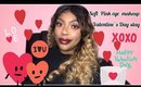 Soft Pink eye makeup | Valentine's Day Slay