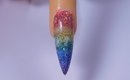 How To | Holo Sharpie Rainbow Nail