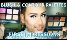 Springtime Blush & Contour Palettes Step by Step Demo | First Impressions | mathias4makeup