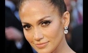 Jennifer Lopez Oscar Hair Tutorial. 5 Minute Quick and Dirty Version