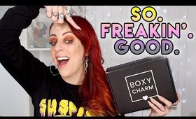 BOXYCHARM JANUARY: I can't believe it 🤩 Review/Try On | GlitterFallout