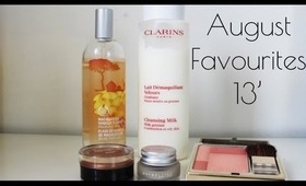 August Favourites 13'