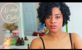 Romantic Flexi Rod Curls for Valentine's Day