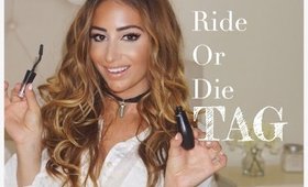 The Ride or Die makeup TAG Jaclyn Hill