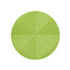 NYX Cosmetics Single Eyeshadow Bright Green - Frosty