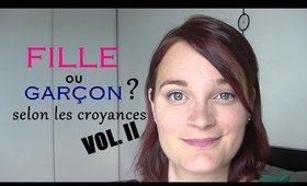 Fille ou Garçon selon les croyances? Deuxième grossesse