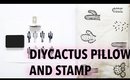 DIY Cactus Pillow and Cactus Stamp