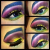 Crazy colorful look