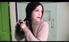No Heat HairStyle #2 an "inception" braid