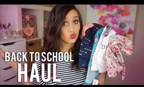 Back To School Fashion Haul!