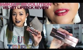 MAKEUP REVOLUTION Salvation Velvet REVIEW + DEMO | Siana