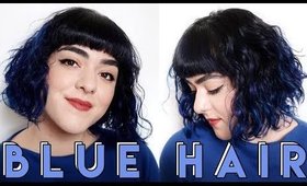 Dyeing My Hair Blue | Laura Neuzeth