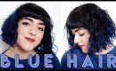 Dyeing My Hair Blue | Laura Neuzeth