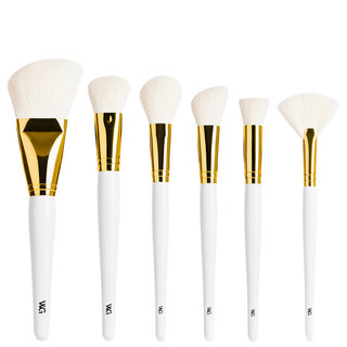 The White Gold Face Brush Set