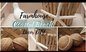 Farmhouse Coastal Beach Decor DIY