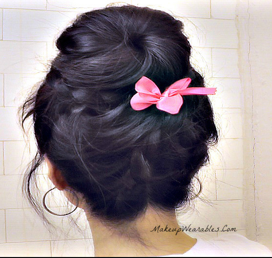 Upside Down Braided Sock Bun Hairstyles Tina Makeupwearables L