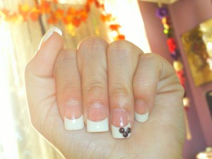 Mickey 3D nail art