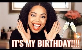 IT'S MY BIRTHDAY!!! | GLAM GRWM TO STAY AT HOME | Karina Waldron