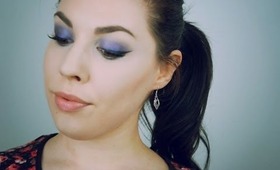 Navy Blue Smokey Eyes | AlyAesch