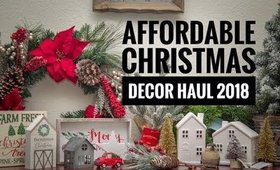 Affordable Christmas Decor Haul 2018