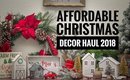 Affordable Christmas Decor Haul 2018