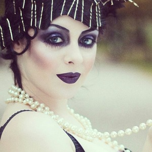 This is a 1920's look I done for a photoshoot we did a few months back, inspired by the early Gatsby era but with a modern twist of Dior & Illamasqua :) - It was also the image that I entered into the Illamasqua Christmasqua contest that ran this December - I won day 5 Sinful Smile! - you can see it here :)  https://www.facebook.com/photo.php?fbid=10151746185836567&set=a.169967921566.131865.32415626566&type=1&theater
