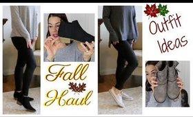 NEW! Fall Clothing & Shoes Haul + Outfit Ideas