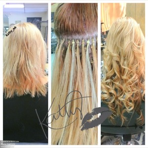 Micro ring hair extensions 