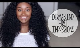 First Impressions + Demo | Dermablend Full Coverage Products!