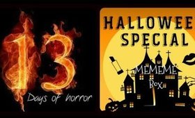 13 Days of Horror - MeMeSuperbox Halloween Edition