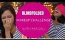 Blindfolded Makeup Challenge with Magali Vaz