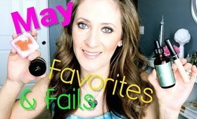 May Favorites & Fails (Japonesque, China Glaze, Agave, Maybelline)