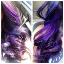 Purple and Blue ombre 
