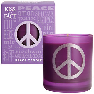 Kiss My Face Lavender Mandarin Peace Candle