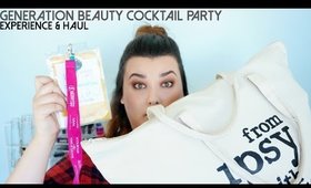 Gen Beauty Cocktail Party Experience + Haul