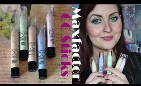 NEW Maxfactor CC Sticks!