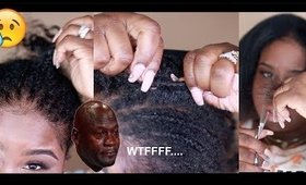 2 Month OLD Braid Take down!! & I gave myself a Major Haircut!