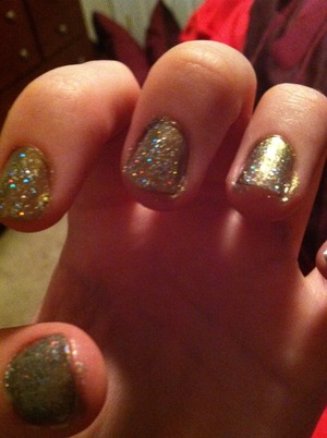 New Years nails
