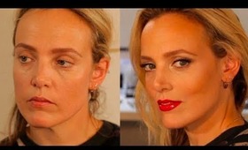 Hollywood Red Lip Tutorial Ft Bay Garnett | Charlotte Tilbury