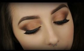 Autumn Appropriate | Copper Smokey Eyes & Brown Lips