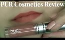 Pur Cosmetics | Velvet Matte Liquid Lipstick in Oh Bae | Review