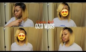 Ozo Wigs Wig Review + Application | Ciara Bob Full Lace Wig