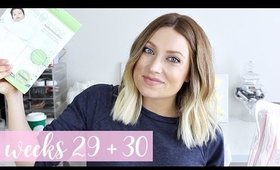 Twin Pregnancy Vlog Weeks 29 + 30: Third Trimester Emotions | Kendra Atkins