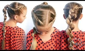 How To: French Rope Twist & Uneven Braid Combo | Pretty Hair is Fun