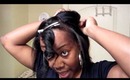 Installing my U part wig ft. Hair2Dare and Conair Clipless Curling Iron