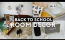 BACK TO SCHOOL ROOM DECOR HAUL 2018 | Nastazsa